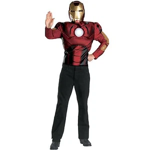 Iron Man Men's Costume-XL ( Fits Jacket Size 42-46 ) - Picture 1 of 1