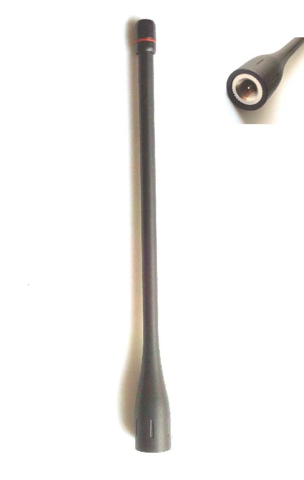 Icom Antenna UHF 470-520 MHz for F60V IC-F60 IC-F80 F80S F80DS F80T FAS56U Red - Image 1 of 1