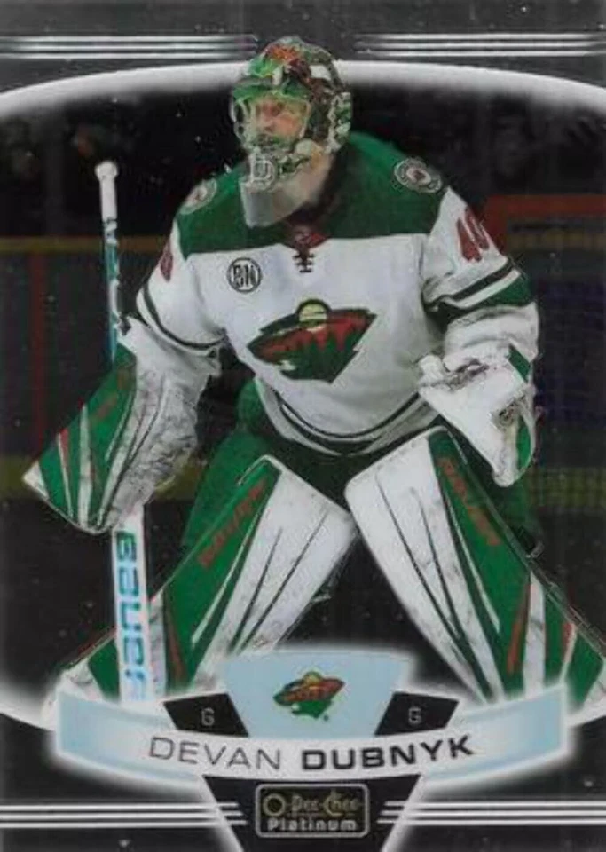 #85 Devan Dubnyk - Minnesota Wild - 2019-20 O-Pee-Chee Platinum Hockey - Image 1 of 1