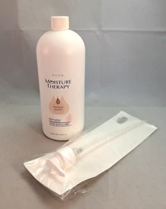 AVON MOISTURE THERAPY BODY LOTION OATMEAL AVOINE DRY, ITCHY SKIN 33.8 FL. OZ. - Picture 1 of 5
