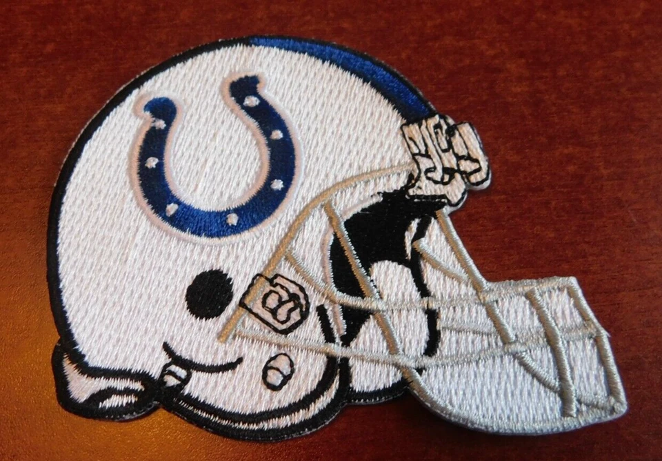 Indianapolis Colts 3X3 High Quality Iron On Embroidered Patch FREE Shipping!! - Image 1 of 1