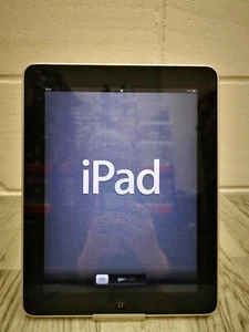 Genuine Apple iPad - 16GB - Black (A1219) iPad 1,1 - Picture 1 of 6