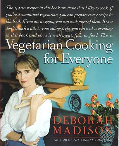 Vegetarian Cooking for Everyone - Paperback By Deborah Madison - GOOD Foto 1 de 1
