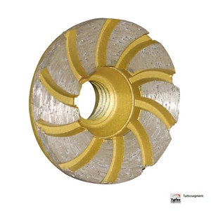 Profi Diamant Topfschleifer Turbo 50 Schleiftopf Schleifteller M14 50 mm Extrem - Picture 1 of 1