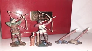 BRITAINS 17228 Knights Of Agincourt English Archers 2006 1:32 Wdb1 - Picture 1 of 7