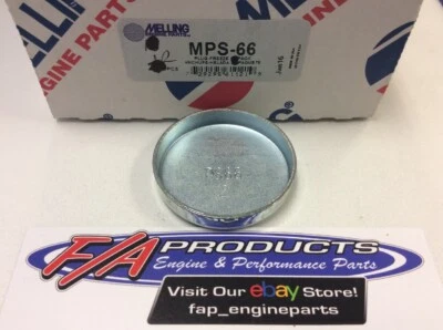 Melling MPS-66 2" Steel Shallow Engine Expansion Plug Cup Freeze Out Plugs - Image 1 of 4