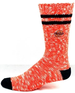 Oklahoma State Cowboys schwarz & orange Alpine Strick Crew Socken - Bild 1 von 3