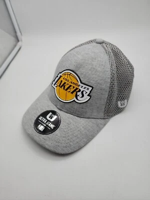 NBA Los Angeles Lakers Gris Ultra Juego Ajustado Talla Única Se Ajusta a la mayoría Gorra Nueva Foto 1 de 4