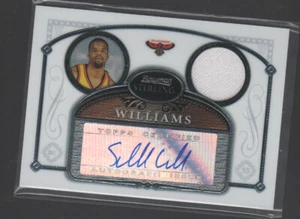 SHELDEN WILLIAMS  2006-07 BOWMAN STERLING JERSEY  ROOKIE AUTO  CARD #94 - Picture 1 of 1