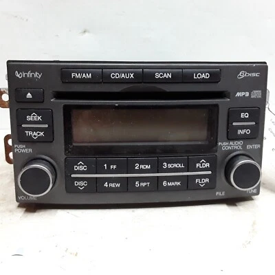 08 2008 起亚隆多 AM FM 6 光盘 CD 收音机接收器 96170-1D1013W — 第 1/4 张图片