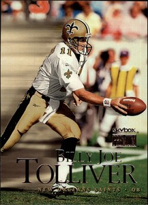 1999 SkyBox Premium Football Card #55 Billy Joe Tolliver