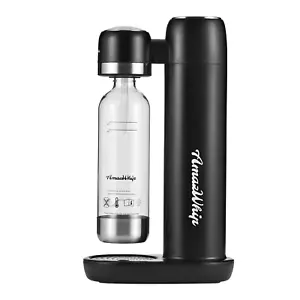 Sprudelwasserbereiter, tragbare Sprudelwassermaschine für den Haushalt mit 1L Trinkflasche - Bild 1 von 12