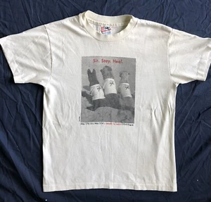 Bruce Weber VTG 90s RARE CFDA Vogue AIDS Benefit Print Tee T-Shirt Dogs Women XS - Picture 1 of 7