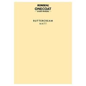 Ronseal One Coat Everywhere Peel & Stick Buttercream - Picture 1 of 1