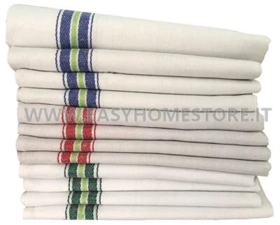 Strofinacci cucina cotone canovacci 12 pezzi ristorante