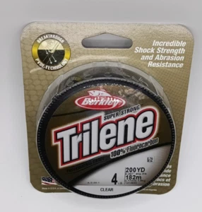 Línea Berkley Trilene 100 % fluorocarbono 4# X 200 yardas transparente - Imagen 1 de 2