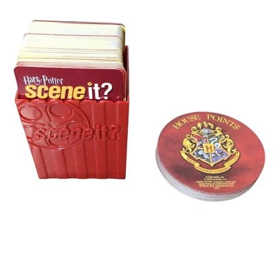 Harry Potter Scene It Game 30 House Points/160 Trivia Cards/Category Reference - Image 1 of 4