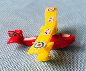 KINDER AIRPLANE miniature 2001 Kinder egg - VINTAGE premium figure FERRERO - Picture 1 of 6