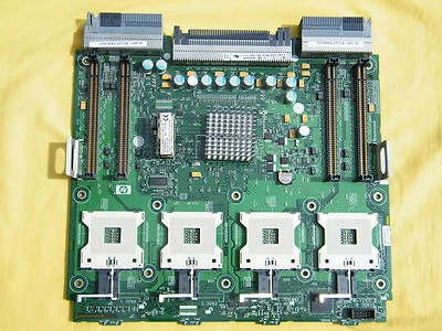 QUAD XEON mPGA 604 PROCESSOR Hewlett-Packard SERVER MOTHERBOARD HP CPU module - Image 1 of 4