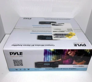 Pyle PDA6BU Compact Wireless BT Stereo Amplifier - Afbeelding 1 van 5