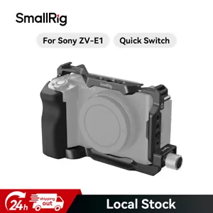 Gabbia fotocamera SmallRig ZV-E1 con impugnatura in silicone per fotocamera mirrorless Sony ZV-E1 - Foto 1 di 9
