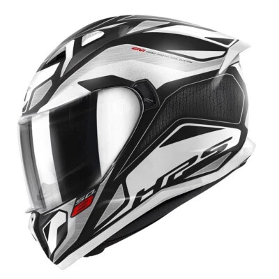 Full-Face GIVI 50.8 Brave Black Titanium Silver White Matt Size M Foto 1 de 2
