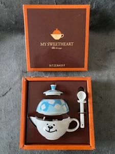 Vintage Ritzenhoff Milch und Zucker Set von Gernot Gunga 2003 "My Sweetheart" NEU - Bild 1 von 16
