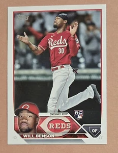 Will Benson 2023 Topps Series 2 Rookie RC Card #339 - Picture 1 of 1