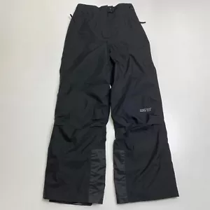 Gore-Tex Winter Schnee Ski Hose Damen 8 schwarz Taschen gefüttert Reißverschluss isoliert - Bild 1 von 14