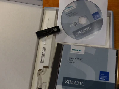 Siemens Simatic WinCC Basic V13 SP1 TIA (6AV2100-0AA03-0AA3) Visualisierungs-SW - Bild 1 von 4
