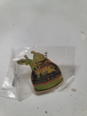 Vintage Kyle Petty #42 Lapel Pin NASCAR Hat Shirt Jacket Mello Yello Cover