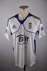 England Trikot Gr. M-L 42 44 Adidas Cricket Shirt Jersey Brit formotion RU10