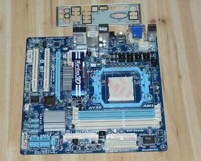 used 1pcs Gigabyte GA-880GM-UD2H Motherboard AMD 880G socket AM3 DDR3 - Image 1 of 4