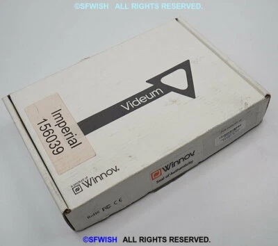 WINNOV Videum 4400 PCIe AV Xpress Audio/Video Capture Card 010-500211 Rev 3.3 - Image 1 of 3