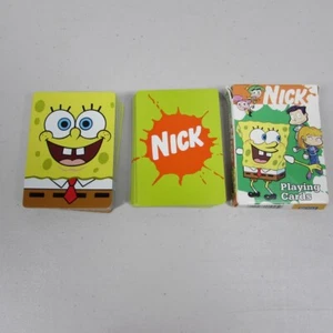 Spongebob The Fairly OddParents All Grown Up Nick Playing Cards Complete - Picture 1 of 3
