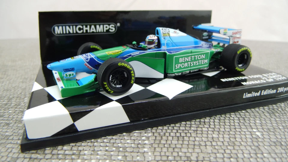 BENETTON Ford B194 JJ Lehto Monaco GP 1994 MINICHAMPS 417940406