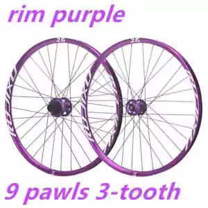 Light 26/27.5/29 Inches 9 Pawls 3-tooth AM Enduro XC MTB Bike Wheelset 32 Holes - Picture 1 of 20
