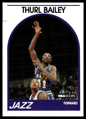 1989-90 Hoops Thurl Bailey Utah Jazz #251 - Image 1 of 2