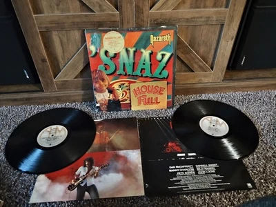 Nazareth ‘Snaz 1981 Vinyl 2LP Vinyl Record House Full Foto 1 de 4