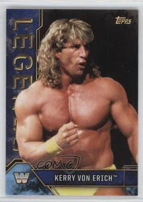 2017 Topps Legends of the WWE Blue /50 Kerry Von Erich #54 - Image 1 of 2
