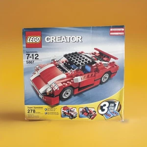 LEGO 5867: CREATOR 3-IN-1 Super Speedster NEW, FACTORY SEALED, QUICK SHIPPING - Picture 1 of 10