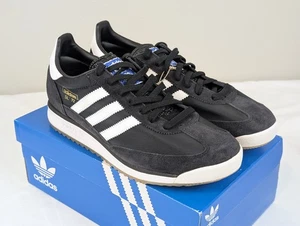 adidas SL72 RS Core Black Cloud White Shoes JI1282 Size Men's 10 - Picture 1 of 12