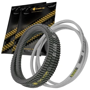 42" 42C Deck Secondary & Primary Belt for John Deere GX325 GX335 LX280 Mower - Picture 1 of 7