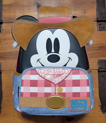 Mini mochila Loungefly Mickey Mouse Western Foto 1 de 2