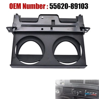 Portavasos doble negro para coche para Toyota 4Runner/panel de instrumentos Hilux 1989-1995 Foto 1 de 4