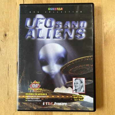 UFOs and Aliens (DVD, 2001, As Seen On TLC Network) Questar Jeri Ryan US Govt Foto 1 de 3