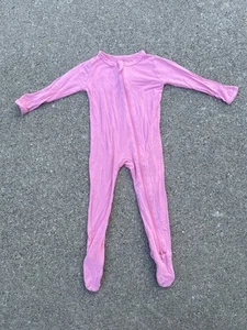 Kyte Baby Footie Schlafanzug Rosa 12-18 Monate - Bild 1 von 3