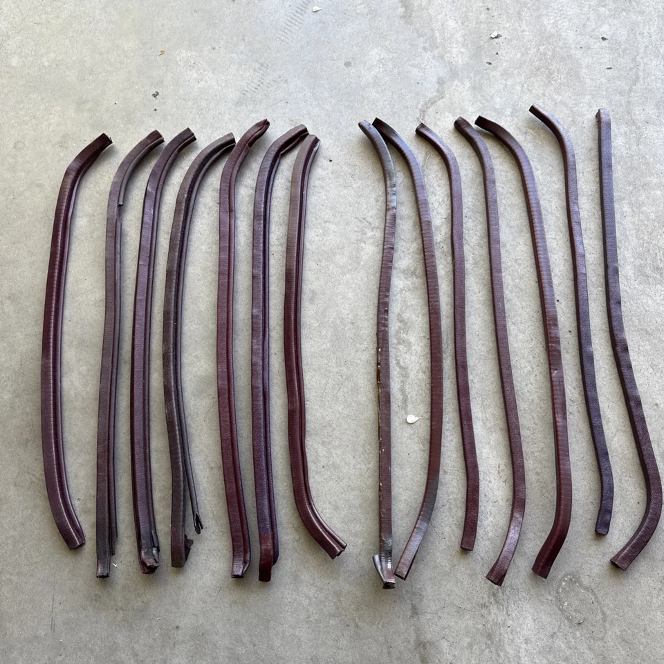 1964 1965 Lincoln Continental 4 door center door jam pillar edge cover trim lace - Image 1 of 4