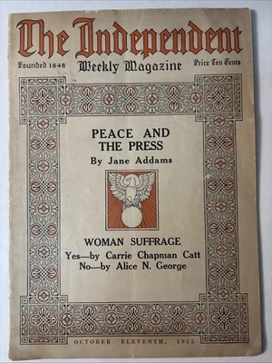 The Independent Weekly Magazine, University Of California May 10 1915 VG WW1 - Image 1 of 4