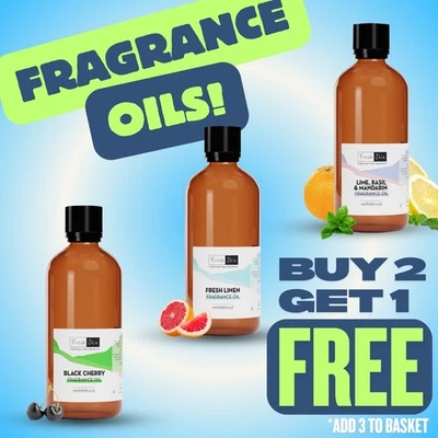 100ml Fragrance Oils - Candles Bath Bombs Soaps Wax Melts Diffuser Oil Scents - Image 1 of 4